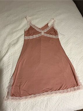Honeydew Intimates Rose Dust Lace-Trim Slip